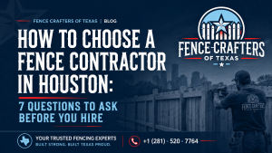 How to Choose a Fence Contractor